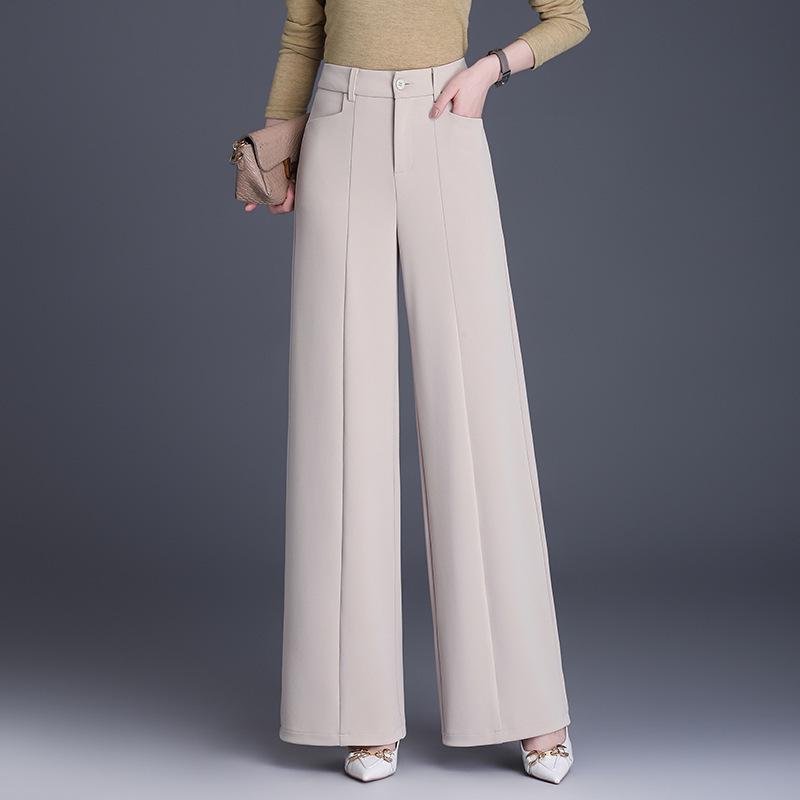 2026 Spring/Summer Women's Loose Wide-Leg Straight Pants