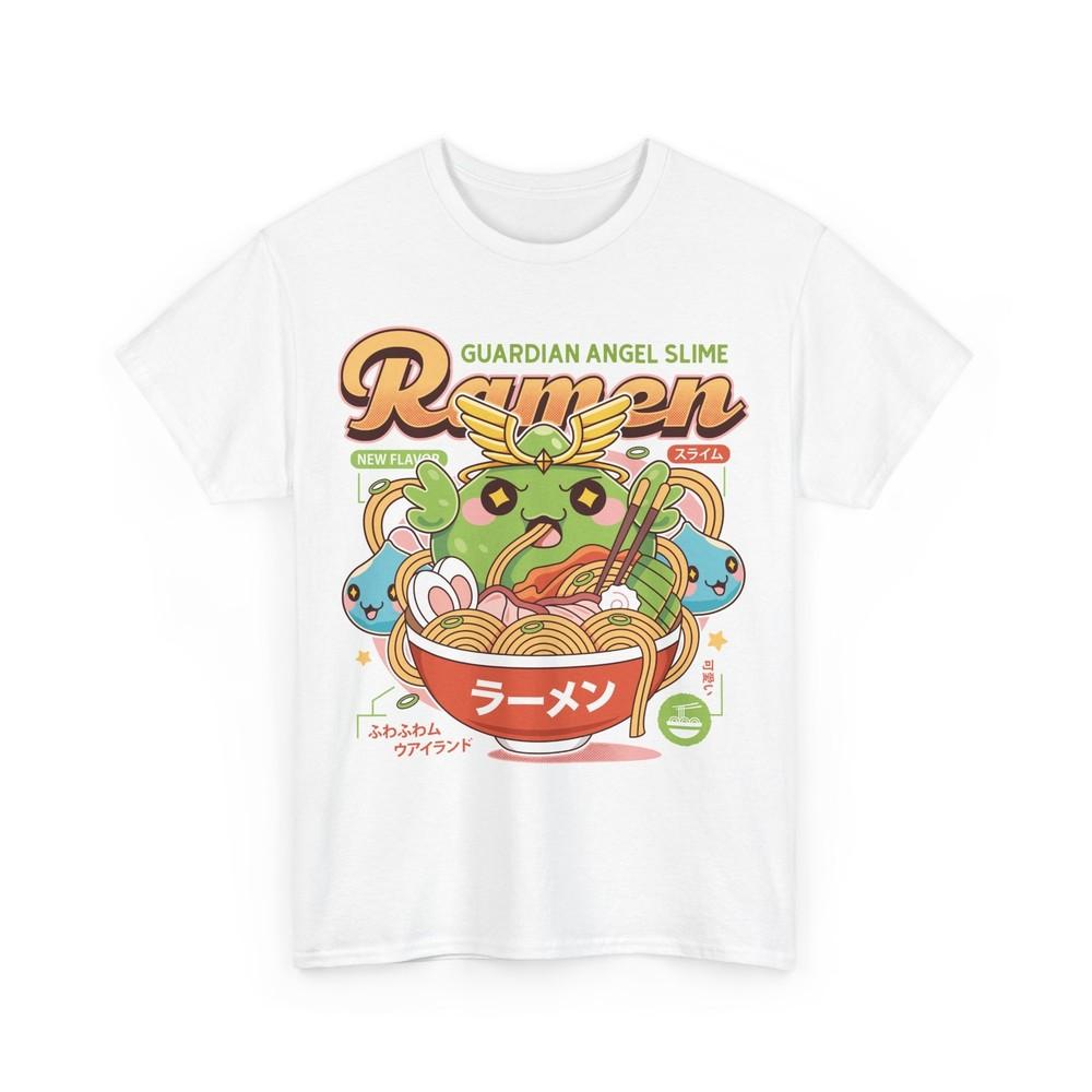 

Ramuramu Valley Ramen Kawaii Unisex T-Shirt. Maplestory Video Game. Slime. Yeti. 3XL