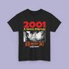 A Space Odyssey Sci-Fi Film 2001 Men's Navy Black T-Shirt Tees Size S To 5XL