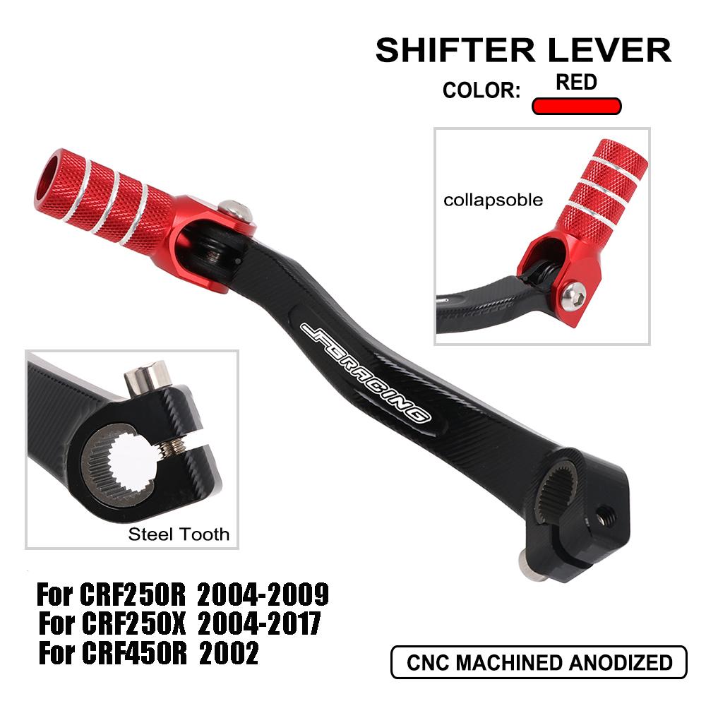 Motocycle CNC Foldbale Gear Shift Lever Shifter Pedal Brake Pedal For HONDA CRF450R CRF250R CRF 450R 250R 250 450 R 450RX 250RX