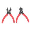 2pcs Snap Ring Pliers Set Adjustable Internal External Snap Ring Pliers for Most Vehicles Snap Ring Retaining Remover