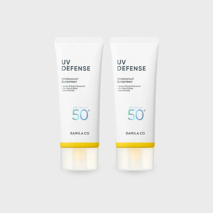 [2PACK] UV Defense Waterproof Sunscreen (100mx2)