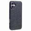 X-LEVEL Bojue-3 Series For iPhone 16 Case Anti-Scratch Leather Coated PC+TPU Back Cover