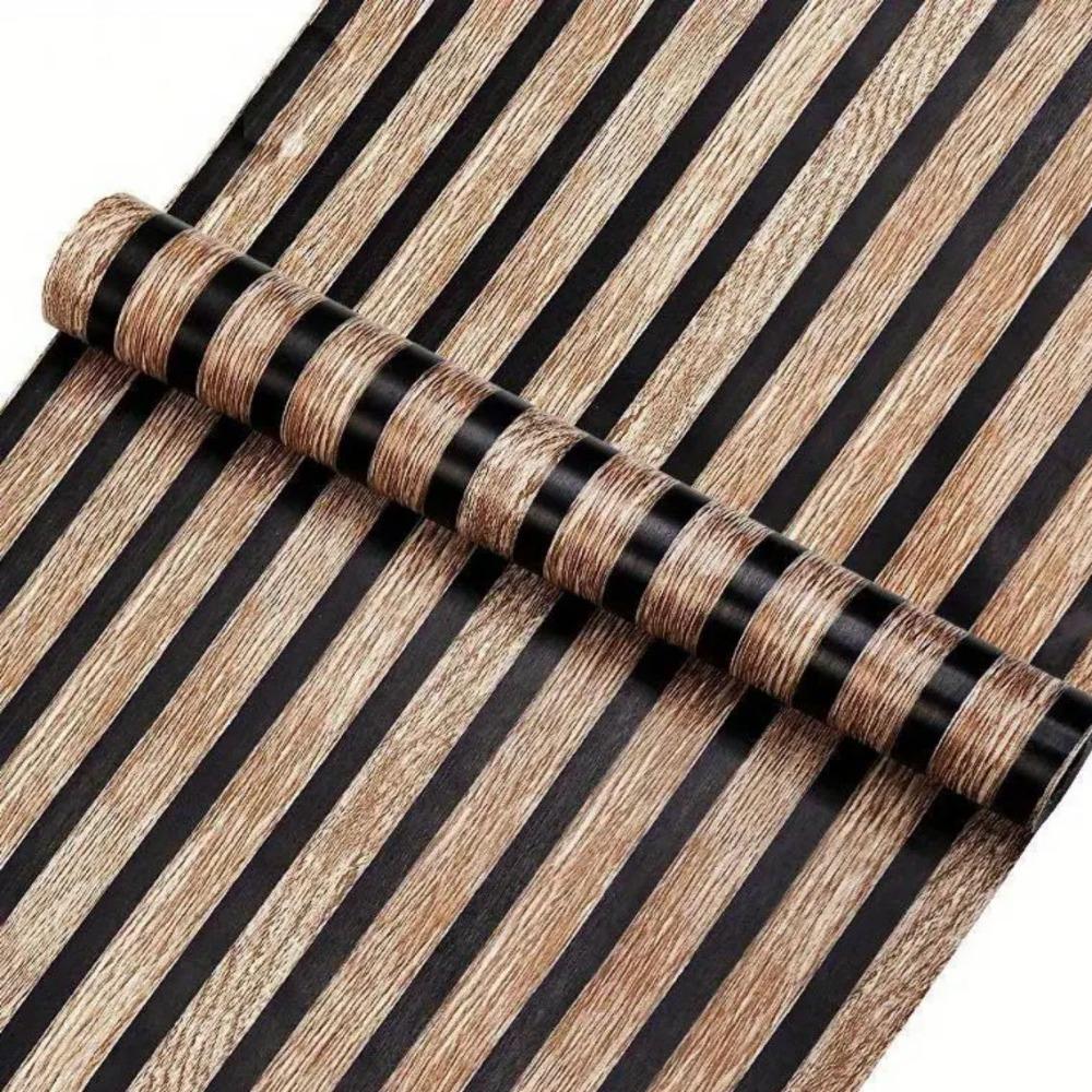 45СМ*3м Наклейка на стену ПВХ Водонепроницаемая Самоклеящаяся Декоративная пленка для мебели Имитация древесной текстуры Обои для реставрации шкафа