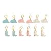 Pinkdudu Vintage Cowboy Hat Zinc Alloy Drop Earring Cute Glass Dripping Boots Hoop Earring Simple Trendy Earring PD2228