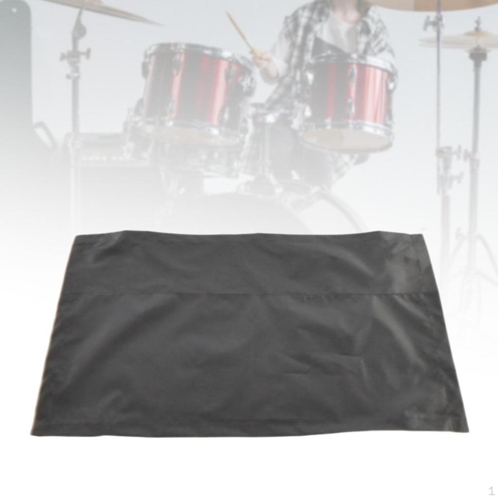 Drum Set Dust Cover Sun Protection Musical Instrument Accessory Water Resistant Dustproof