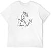 Fido Dido T Shirt Fido Dido Man T Shirtens 6XL Tee Shirt Cotton Short Sleeve Beach Printed Cute T Shirt Whitt Shirt Printing Pattern T Shirt White