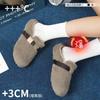 Retro light mouth suede fluffy shoes women's autumn new fashion outer wear bag head and one foot fluffy shoes