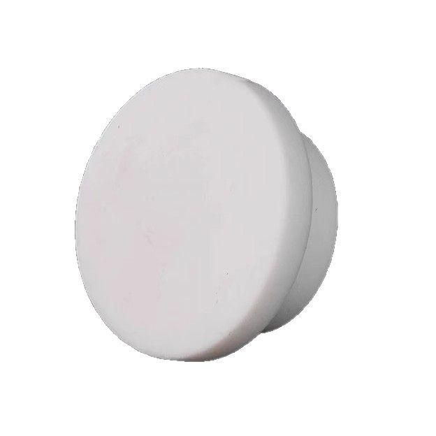 Vasque de piscine ovale avec trou latéral et bonde, trou de trop-plein et couvercle d'étanchéité