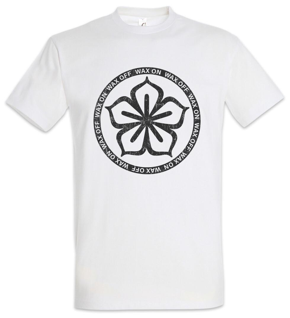 Karate Lotus Logo T-Shirt Karate Mr. Mister Kid Wu Miyagi Wushu Black Kung Fu M