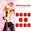 10pcs Microphone Foam Mic Sponge Ball Shape Cover Windscreen Protective Shield