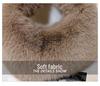 2025 Autumn/Winter Women's Minimalist Fluffy Shoulder Bag - Versatile Solid Color Handbag