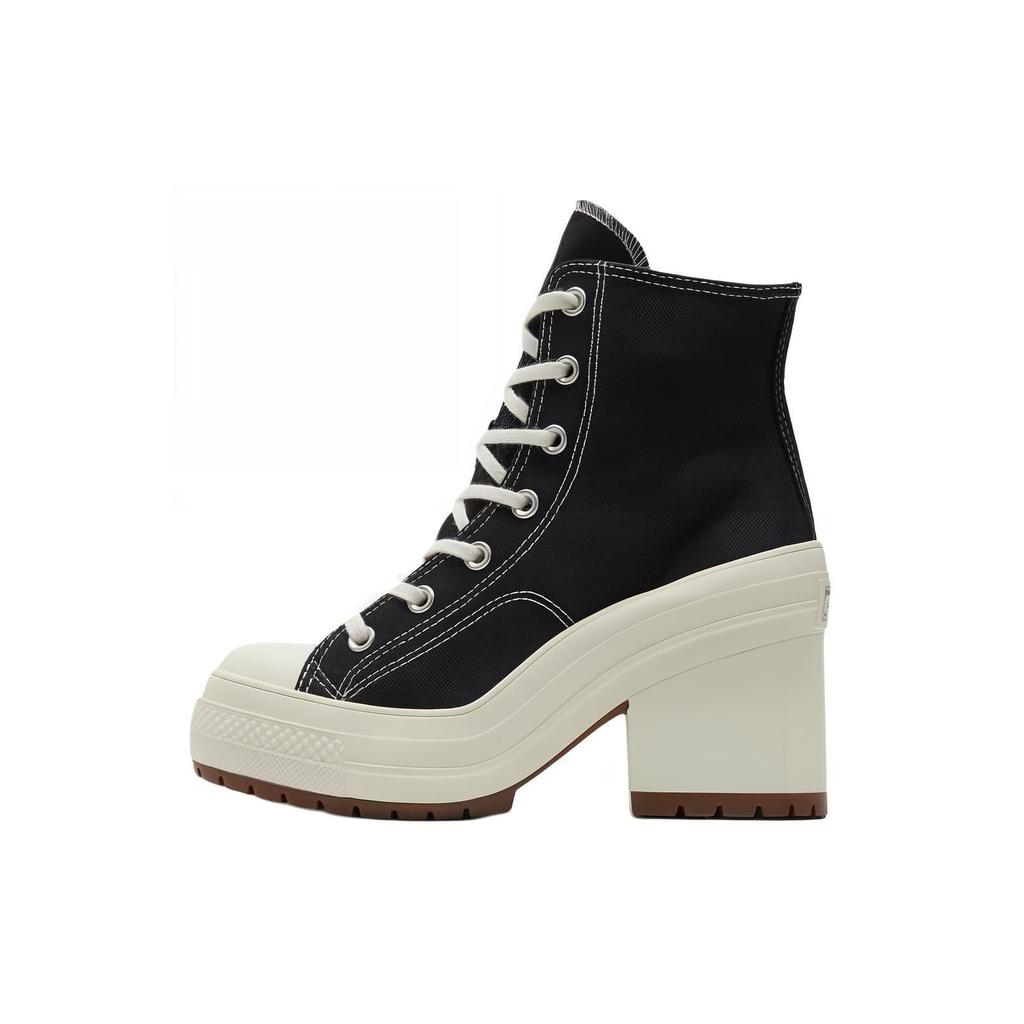 Converse Chuck 70 De Luxe Heel High Schwarzer Reiher Unisex-Sneaker A05347C