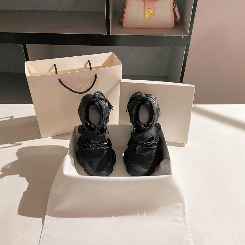 

Premium mesh breathable sneakers women s summer new casual dad shoes sports sandals women 40