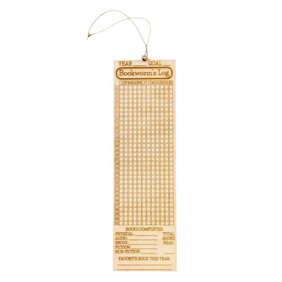 

Дерев яна закладка-трекер звички читання Щоденний трекер цілей читання з 365 клітинками Закладка-щоденник читання Подарунки на випускний для книголюбів Студентів S