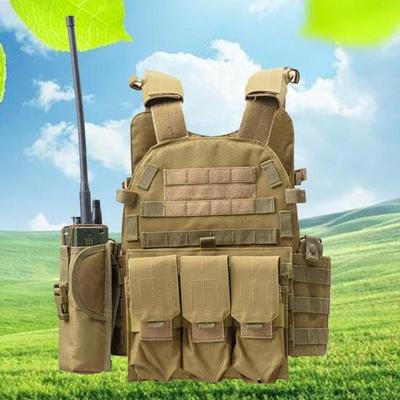 Gilet Molle Staccabile Pratico Traspirante Ultraleggero Tessuto Oxford Resistente all'Usura Gilet Airsoft