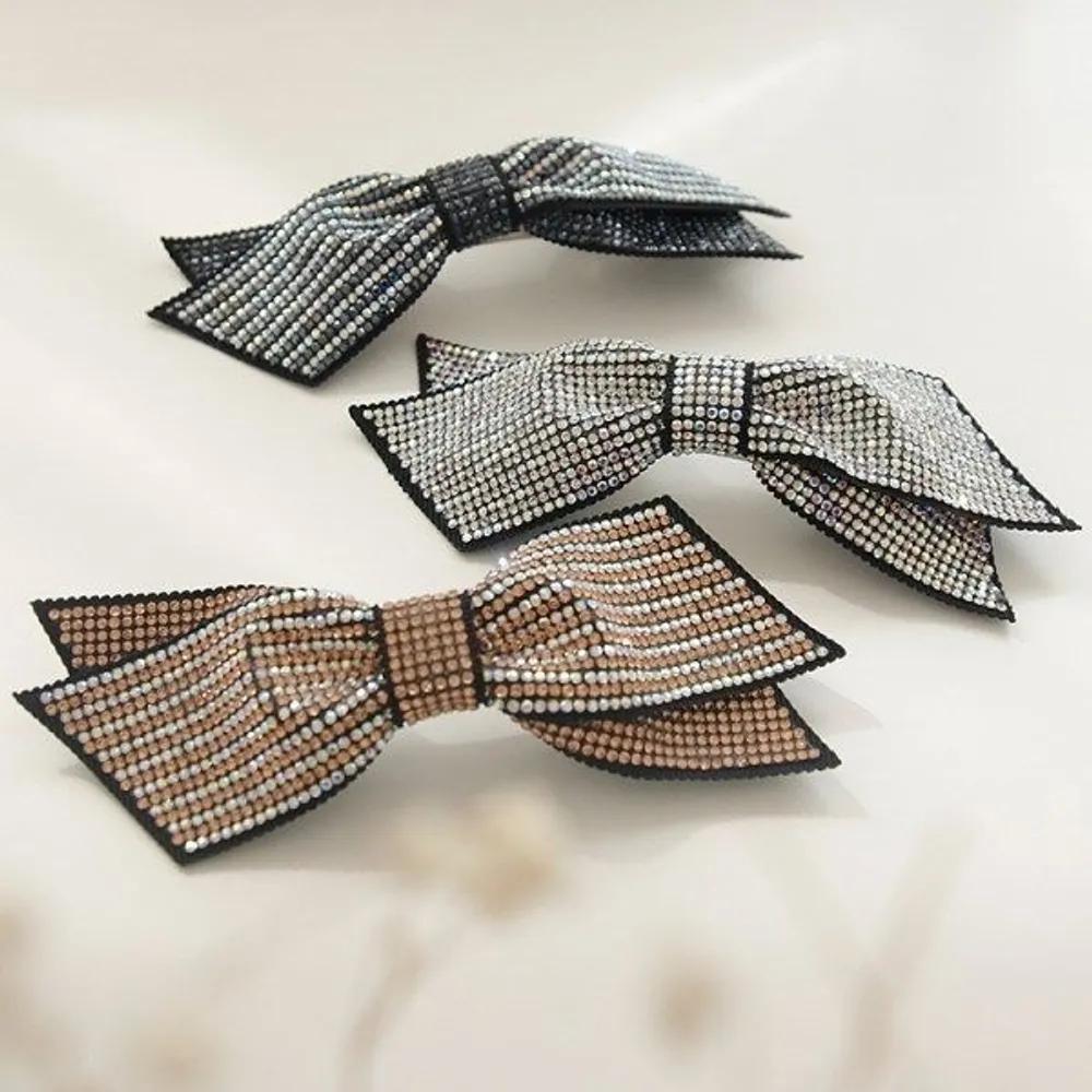 J Lauren Big Cubic Ribbon Hair Automatic Pin H0626-1 pitch