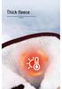 Women's Plus Size Fleece-Lined Winter Boots - Thickened Long, Lightweight Polyurethane, Warm Snow Shoes
