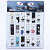 18pcs/set Colorful Cats Kawaii Flowers Magnetic Bookmarks Stars Cartoon Animal Sakura Daily Magnet Book Mark For Children Kids