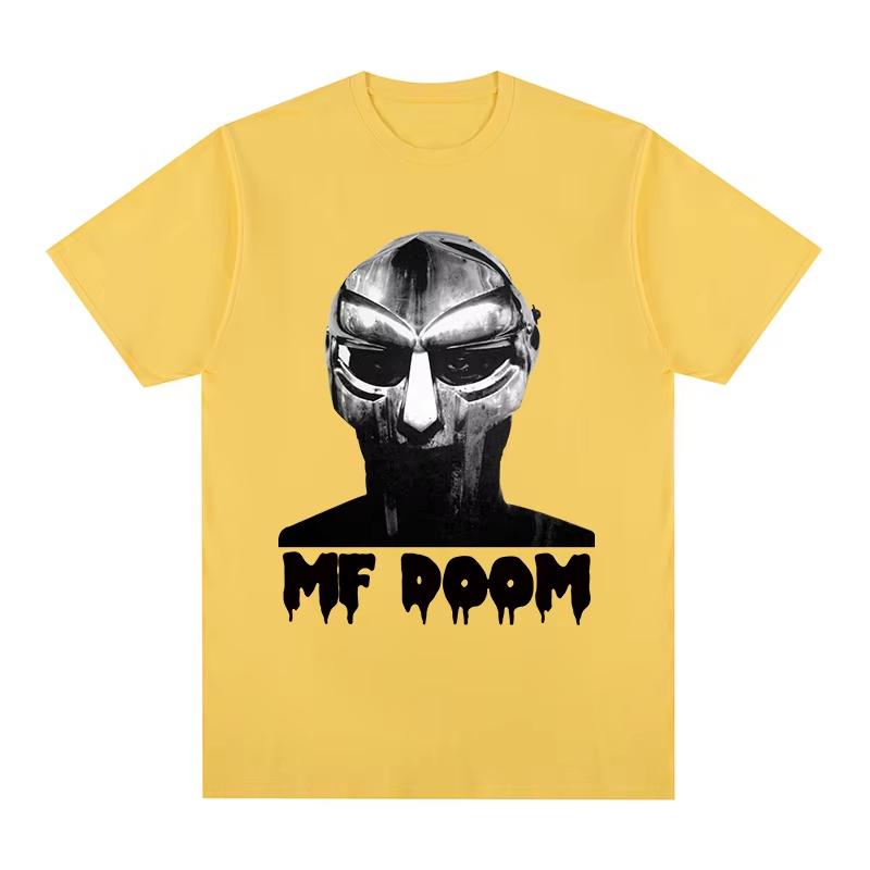 MF black T-shirt Madvillain Hip Hop Rapper Rock and Roll Cotton Men T shirt New TEE TSHIRT Womens Women And Men T-shirt