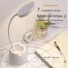 Wiederaufladbare LED-Schreibtischlampe zum Augenschutz – Perfekt für Studenten, Wohnheime, Schlafzimmer und zum Lesen am Bett