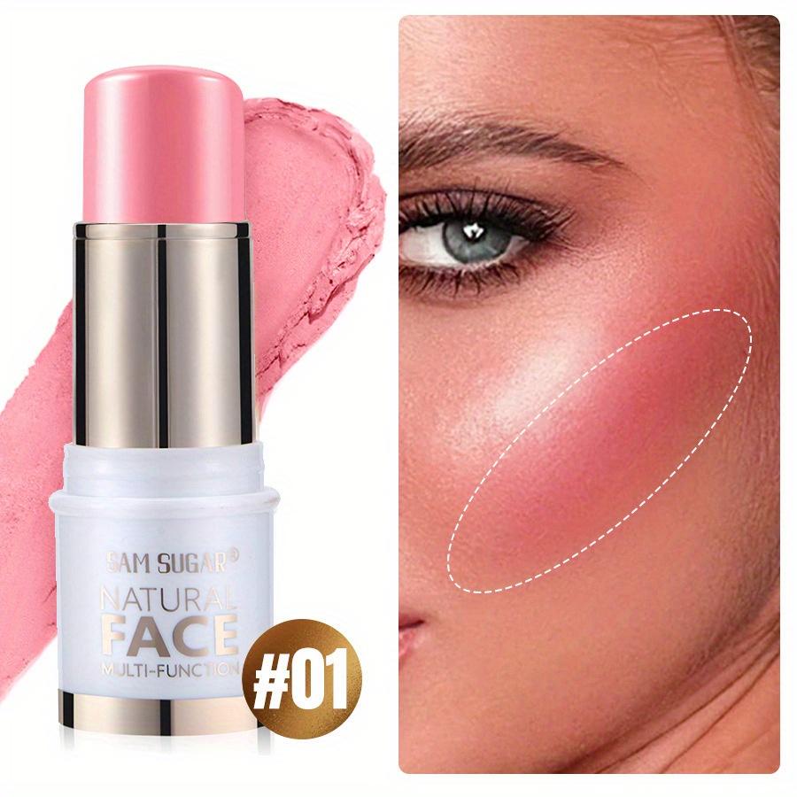 Rouge-Highlighting- und Konturierungsstift, aufhellender, matter Konturierungs-Stereostift für das Gesicht, Concealer, Rouge-Konturcreme, multifunktionaler Make-up-Stift