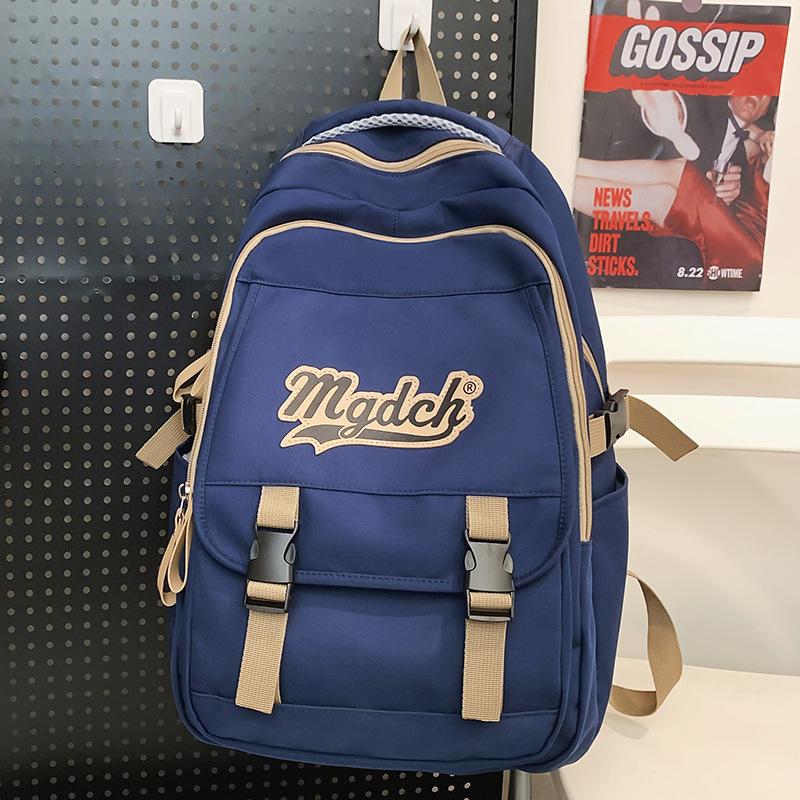 Children's Schoolbags College Students Girls High School Students Large Capacity Backpacks Multi Layer Junior High School Students Backpacks