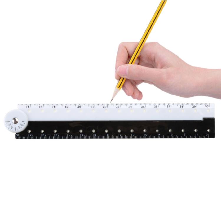 30cm Folding Ruler Multifunction DIY Drawing Rulers Cute Kawaii Measuring Tool