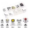 250/200/100pcs Car Remote Control Switch Buttons 25 Patches In 10 Specifications for Tablet Computer Car Key Button Switch Relay Switches Seat 3