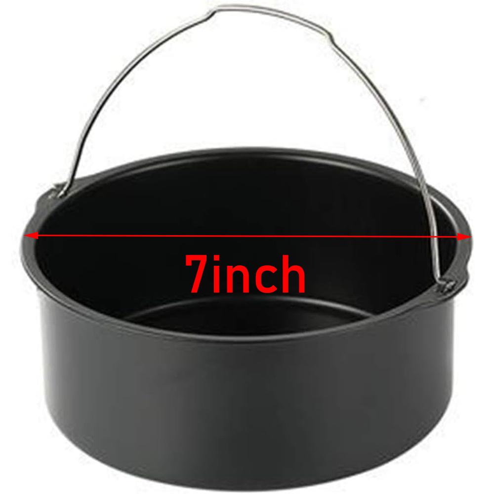 Set di Accessori per Friggitrice ad Aria - 12 Pezzi Compatibile Con Friggitrici ad Aria da 4, 4.2, 5, 5.5, 5.8 QT Gowise, Cosori, Phis, Ninja, Cozyna