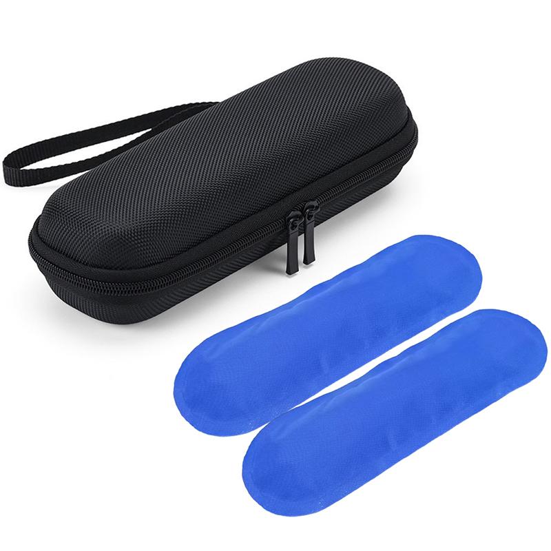 Portable Waterproof Diabetic Insulin Cooling Bag Case Carry-on Protector Medicine Organizer Refrigerated Ice Pack Drug Freezer