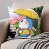 CUTE CCrayon SShinchan Cushion Cover Pillowcase Antidustmite Invisible Zipper Short Plush Sofa Cushion