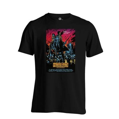Streets of Fire 1984 T-Shirt Klassischer Film Filmplakat Druck
