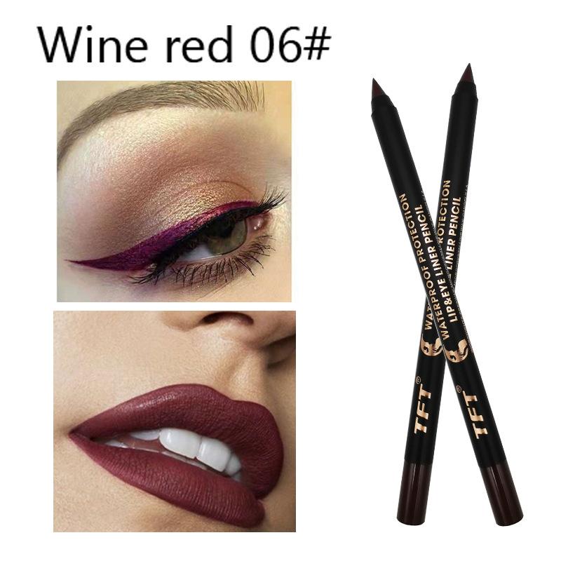 15 Renk Eyeliner Kalem Renkli Pigment Su Geçirmez Mavi Siyah Beyaz Renk Jel Eyeliner makyaj kalemi Göz Güzellik Kozmetik