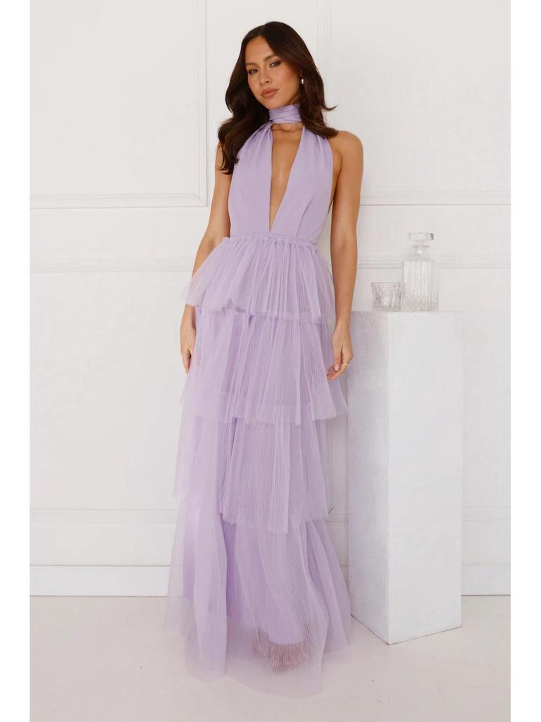 European & American Halter Backless Mesh Skirt Dress - Women's Fashion 2026.