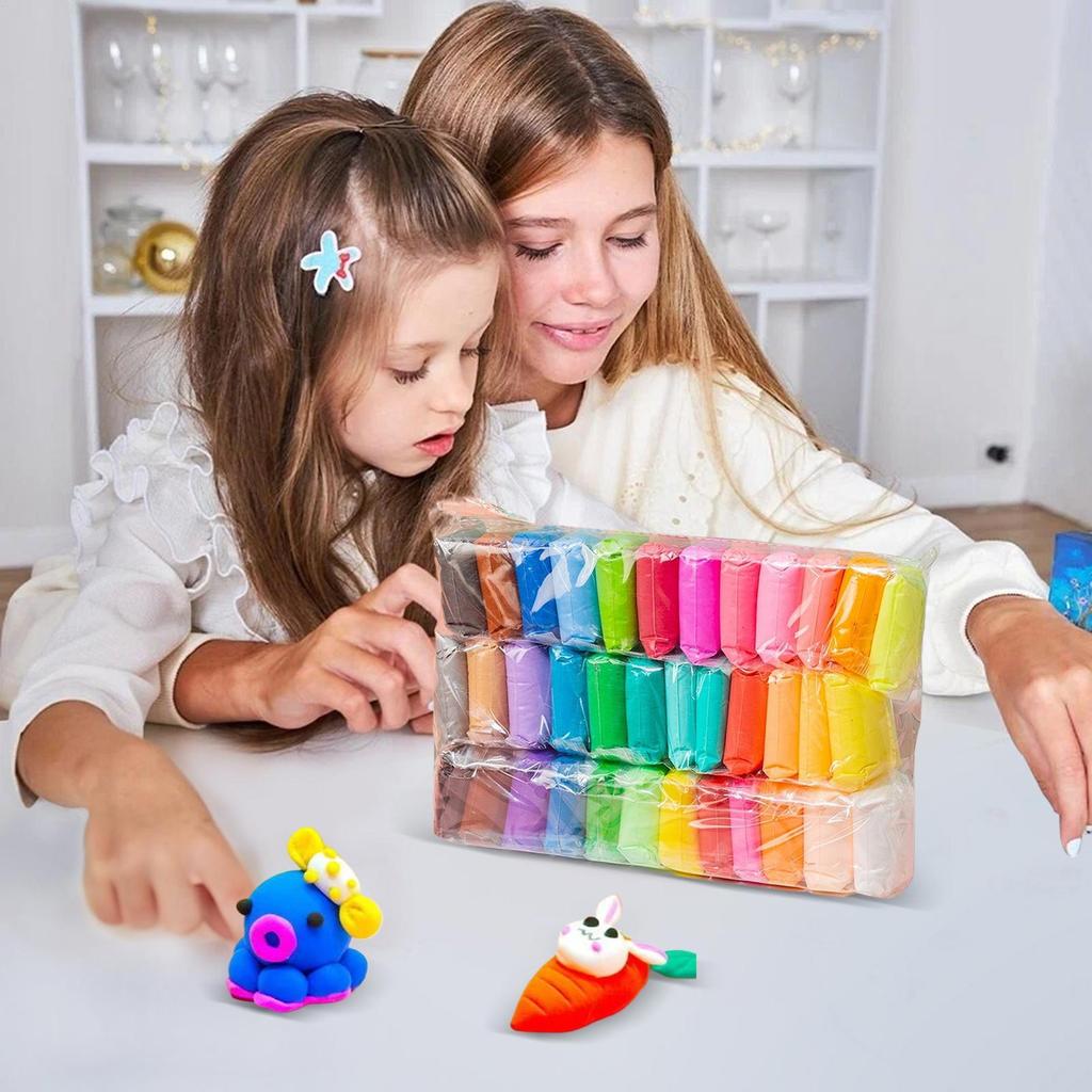Multiple Colors Air Dry Clay DIY Air Dry Clay Beginner Set Craft Kit For Kids Sculpting Tools Included Home School Learning