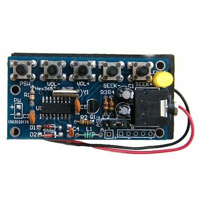 76MHz-108MHz Electronic DIY Kit DIY Wireless Stereo FM Radio Receiver Module