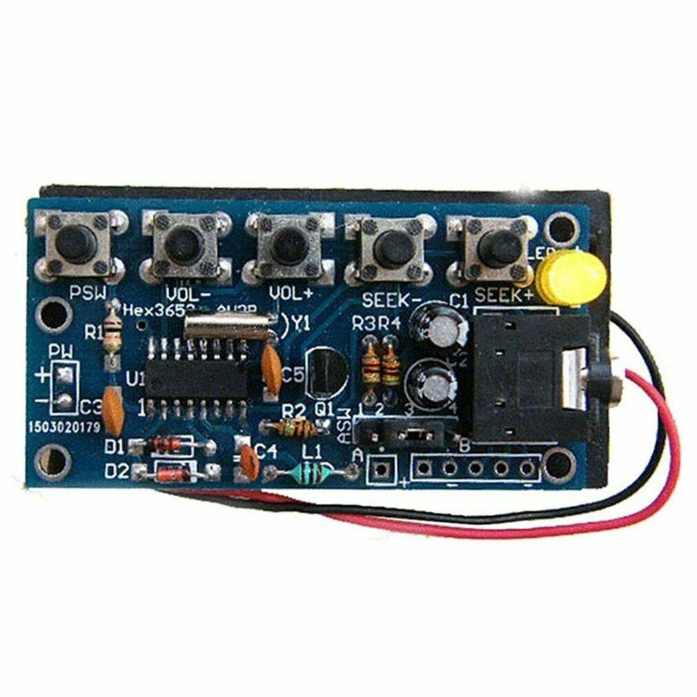 

76MHz-108MHz Electronic DIY Kit DIY Wireless Stereo FM Radio Receiver Module