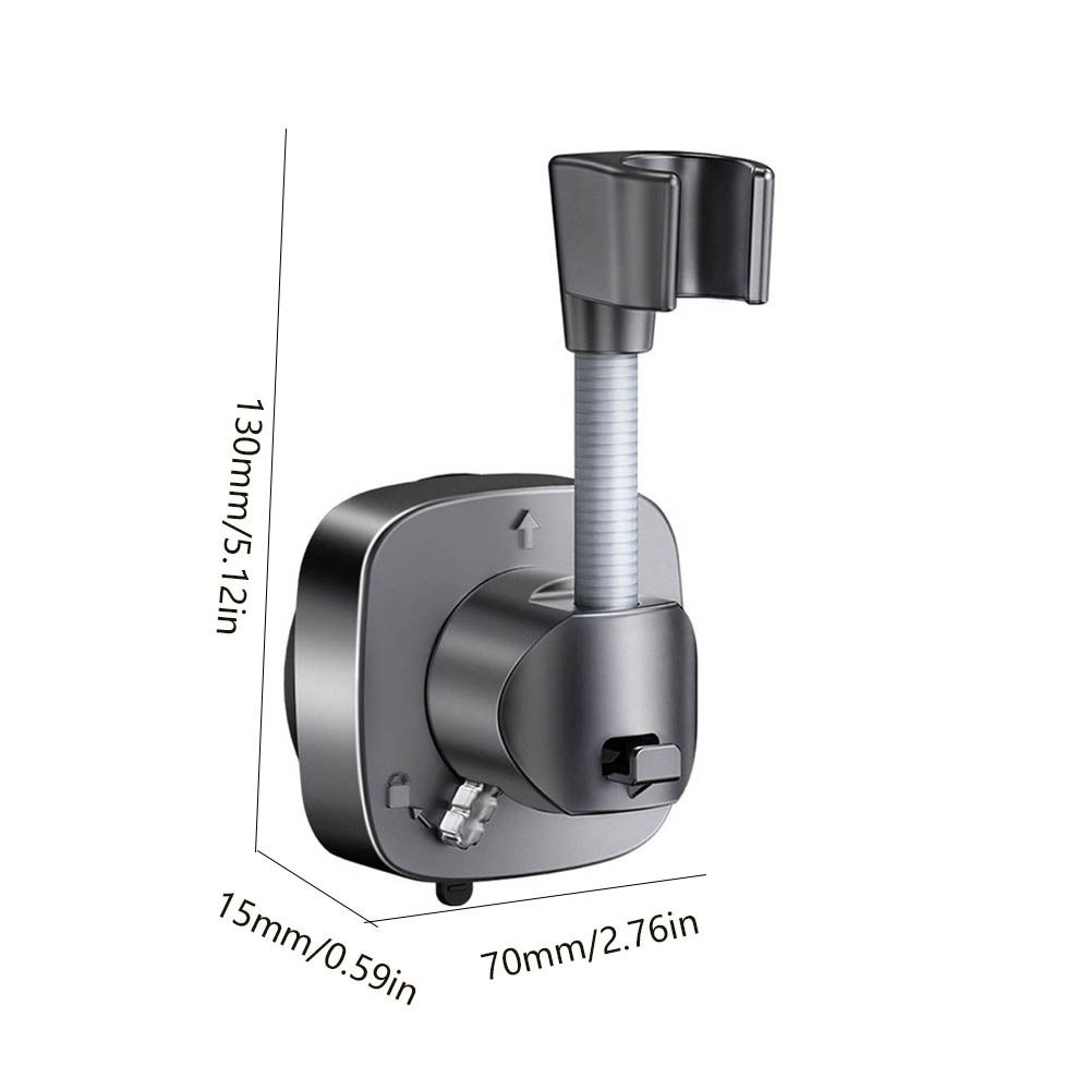 Suction Cup Suction Cup Shower Head Holder Wall Mounted Shower Fixed Base  Bathroom Supplies