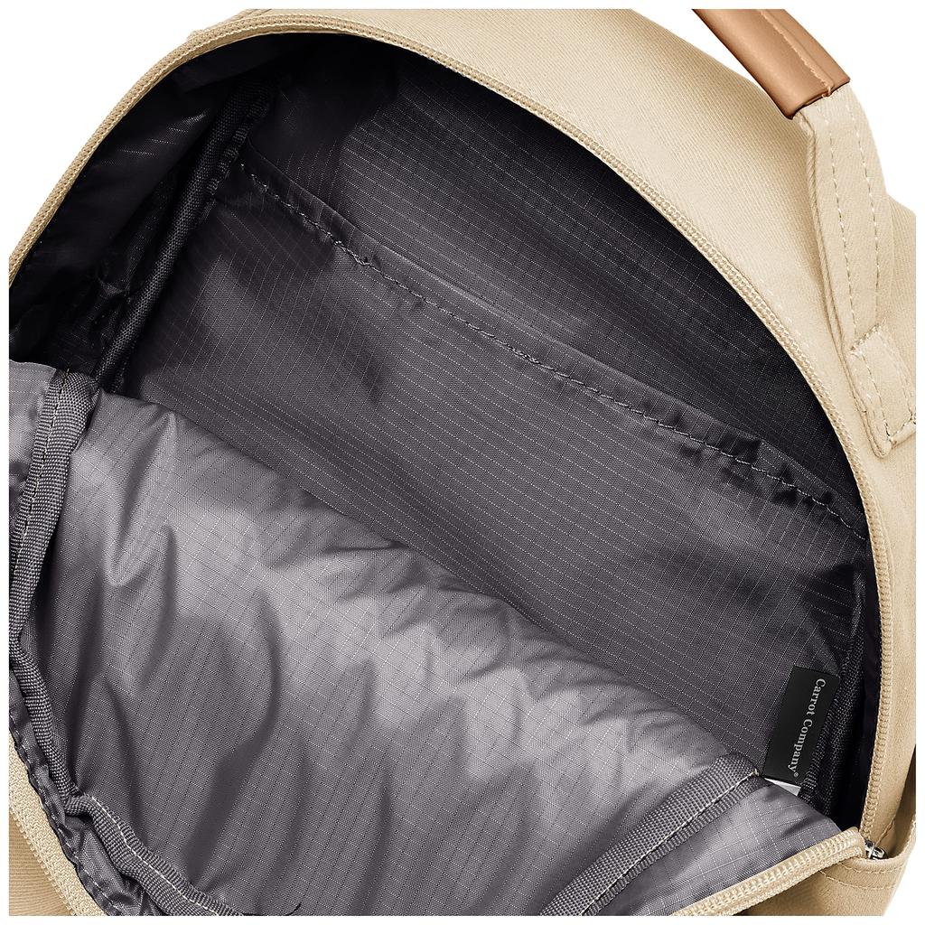 Anello Grande Backpack, Lightweight, Multi-Storage, A5 Motte, GHM0554, Beige