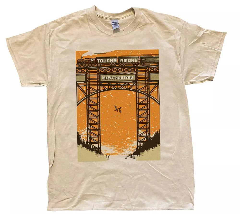 

Touch Amore и MeWithoutYou Band В туре Полноразмерная футболка Унисекс S-5XL L