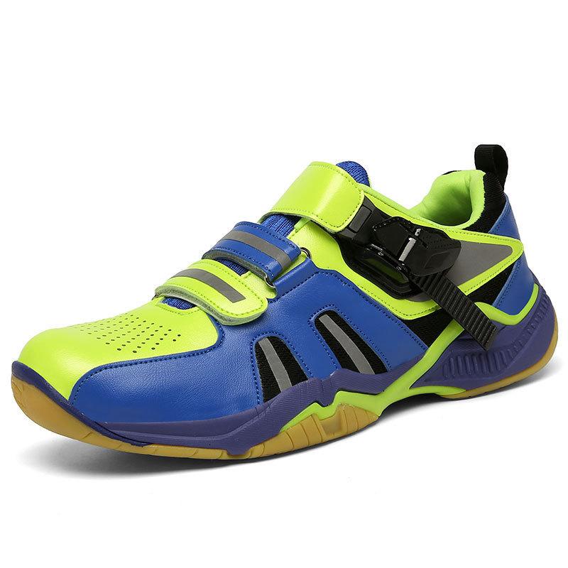 

Новые мужские и женские кроссовки для бадминтона, нескользящие, износостойкие и не скользящие тренировочные кроссовки для соревнований, профессиональные дышащие спортивные ш 39