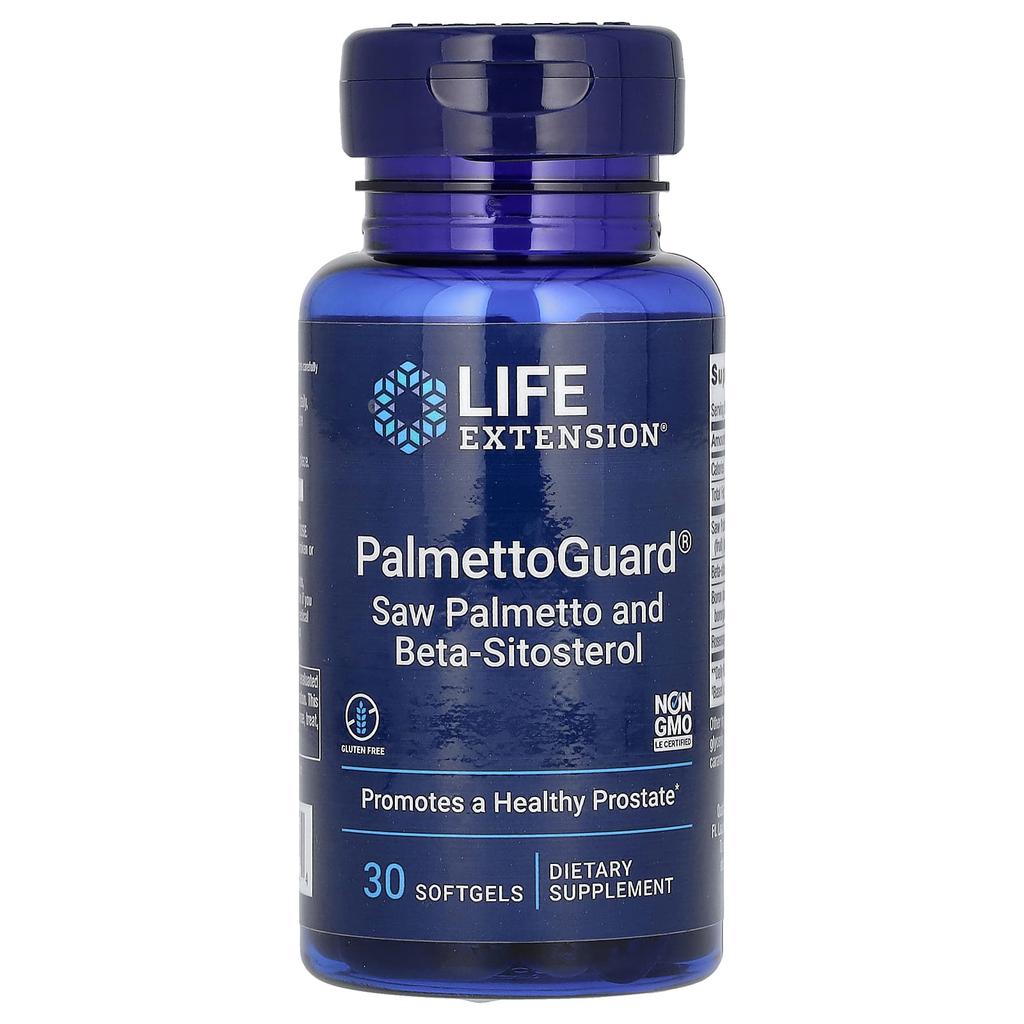Palmettoguard, Saw Palmetto med Beta-Sitosterol, 30 Softgels