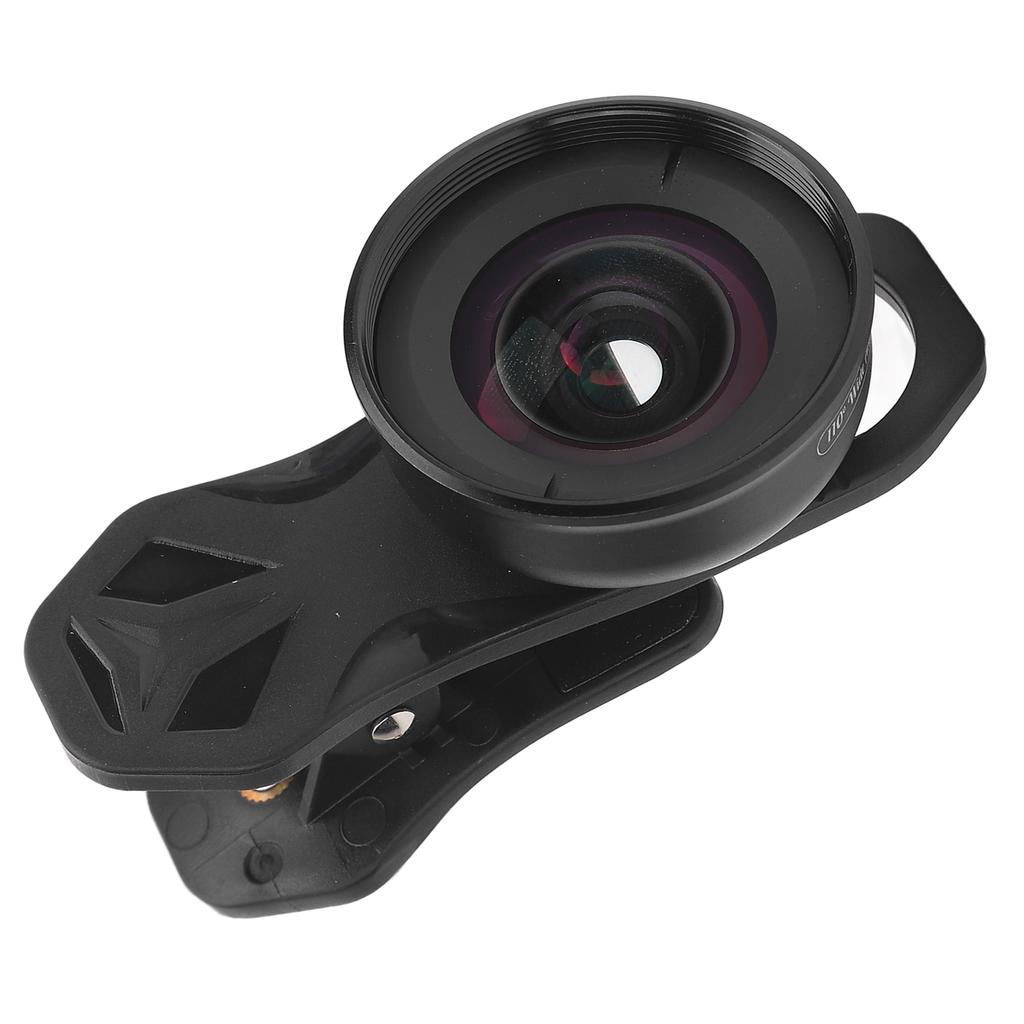 Professional 110 Degree Wide Angle Lens Cell Phone Clip On Lens for Dual Lens Single Lens Phone for