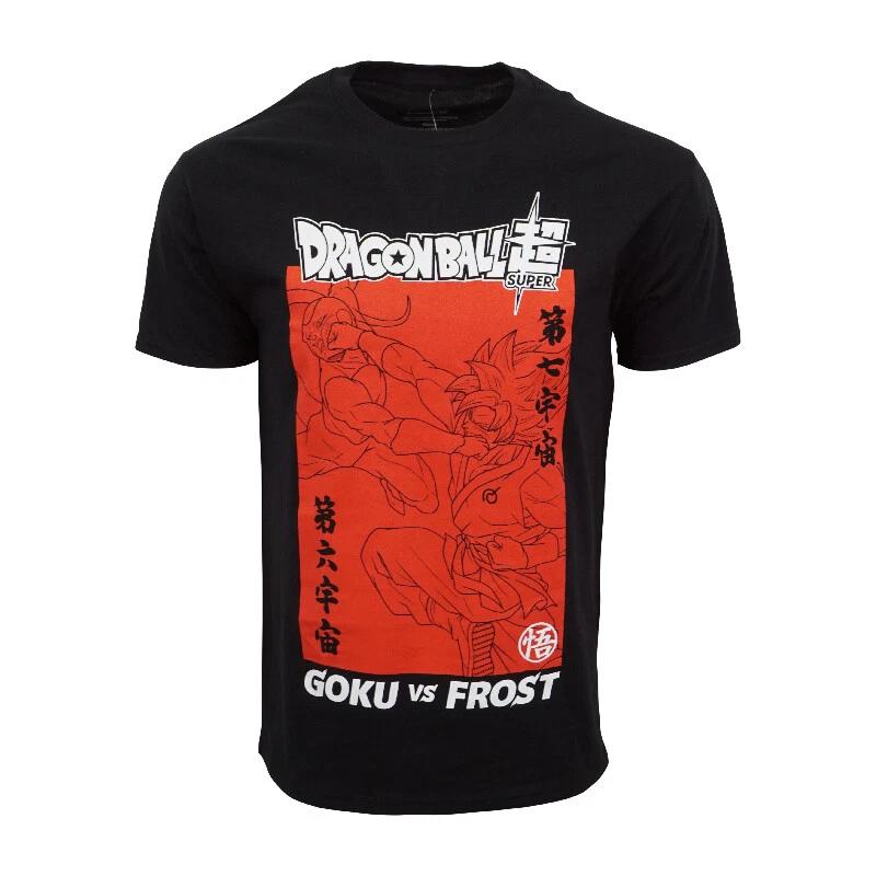 Dragonball Unisexs Dbs Goku Vs Frost Unisexs T Shirt S