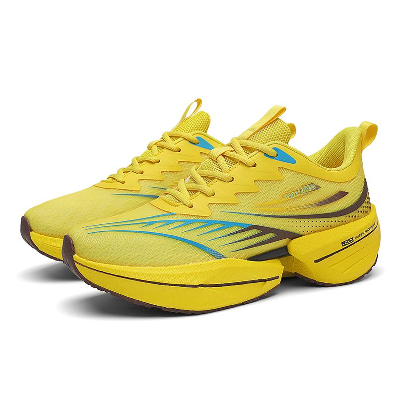 Heiß verkaufte Outdoor-Sportschuhe mit Dämpfung für Herren und Damen, Marathon-Laufschuhe, leicht, mit Rebound, rutschfest, Walking-Schuhe