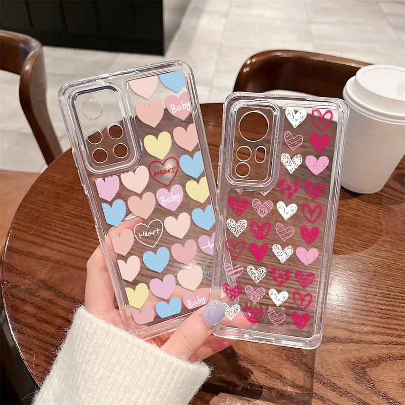 Colorful Print Case For Xiaomi 13t Pro 11t Pro Redmi Note 11 Mi Poco X5 Pro Soft Silicone Clear All Inclusive Protect Cover
