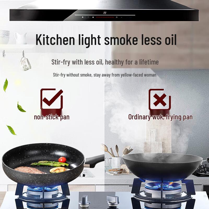 Supor Star Stone Non-stick Frying Pan with Lid