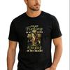 COTTON Fishing My Jesus Tshirt In the Heart Unisexs Tshirt Extra Large Size Round Neck Black Color Machine Washable