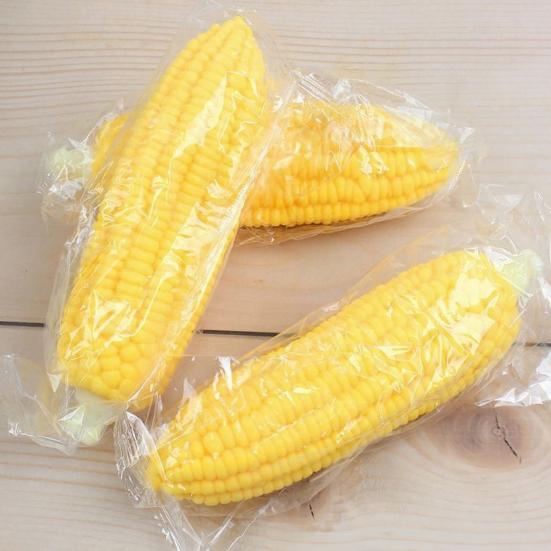 Simulated Corn Squeeze Toy Realistic Fake Corn Stress Relief Toy Office Desk Stretchy TPR Corn Fidget Toy Party Favors